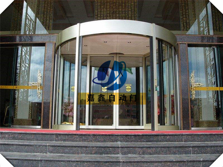 多瑪二翼旋轉門 不銹鋼自動旋轉門