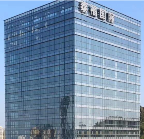 珠海泰福國際金融大廈安裝電插鎖自動門工程